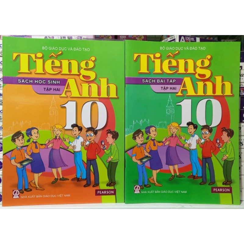 tiếng Anh lớp 10 tập 2 bộ 2 quyển + 2 bao kiếng