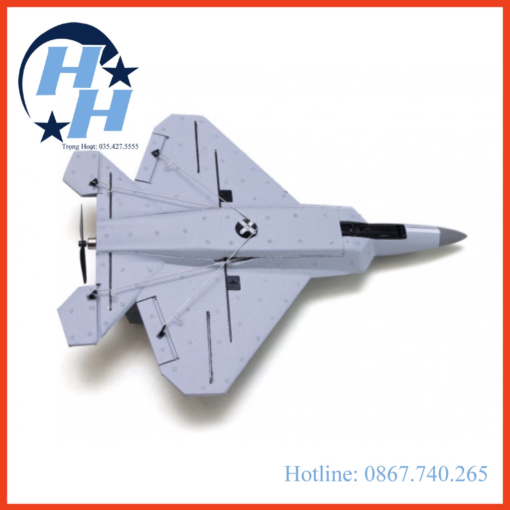 Máy bay điều khiển F-22 Raptor  Volantex 761-7 (RTF) EPP 4CH w/Gyro Stabilizer (260mm)