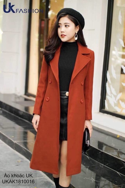 Măng tô dáng dài siêu thời trang AD27