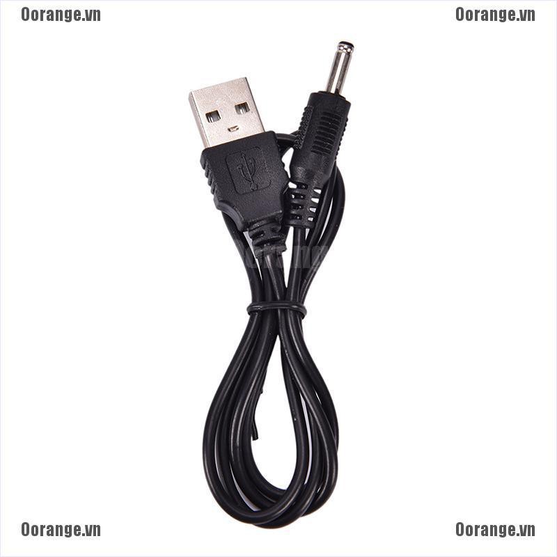 Cáp sạc USB-A sang 2.0-5.5mm Male DC 5V