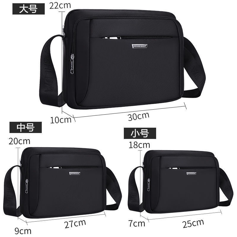 Túi đeo chéo bằng vải Oxford chống thấm nước phong cách doanh nhân thời trang cho nam NSGSB33 CI | BigBuy360 - bigbuy360.vn