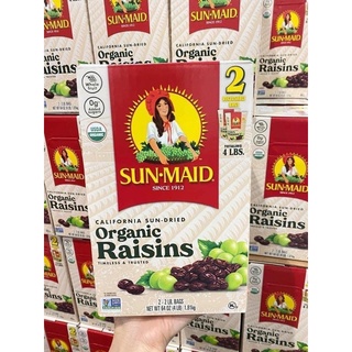 Nho khô hữu cơ Sunmaid của Mỹ 1,814kg