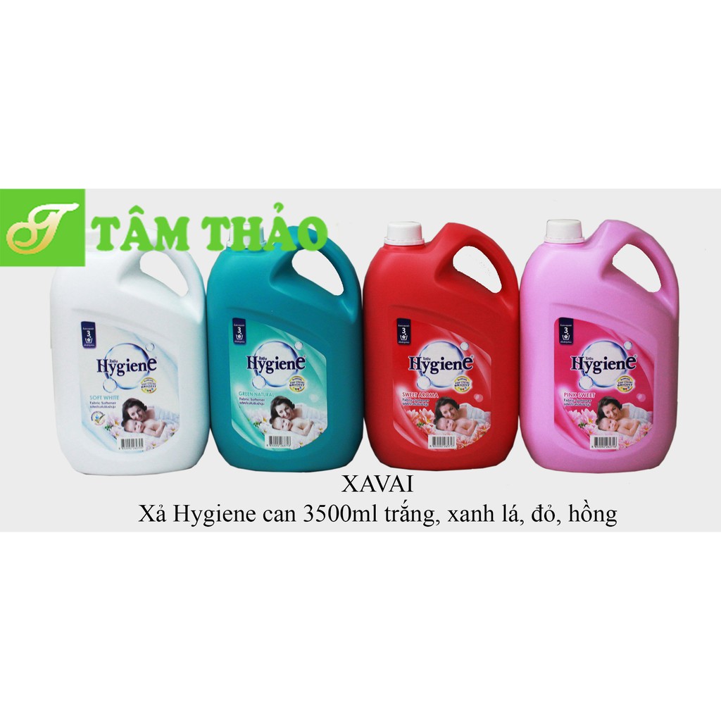 Xả vải Thái Lan Hygiene 3500ml 8850092266716, 8850092266714, 8850092264710, 8850092265724, 8850092260705, 8850092263713