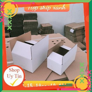[ Thùng carton ] 30 thùng 20.15.10 màu trắng