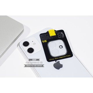 Cường Lực Full CỤM Camera IPhone 11/ 11 Pro/ 11 Pro Max/ 12 Pro Max