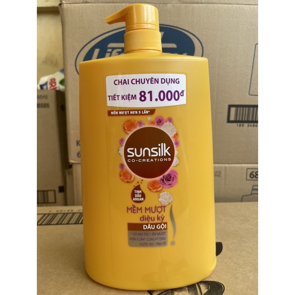 COMBO Dầu Gội và Xả Sunsilk Mềm Mượt Diệu Kỳ 1,4kg Và 320ml