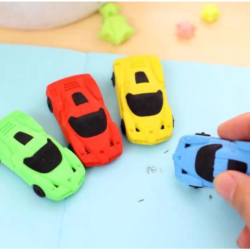 Gôm tẩy chì hình xe hơi