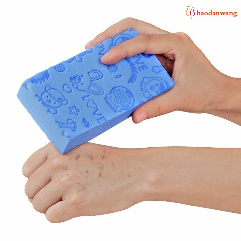 Miếng bọt biển tắm dùng tẩy tế bào chết chăm sóc da tiện dụng