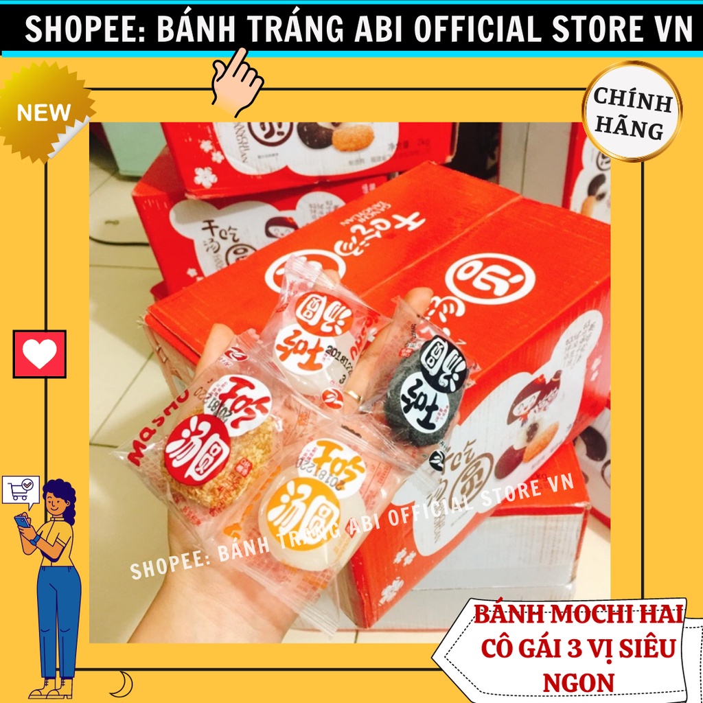 1kg Bánh Mochi Dẻo Đài Loan 2 cô gái