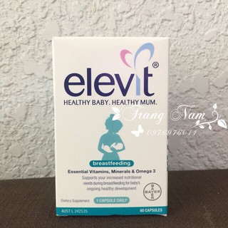 Vitamin Elevit dành cho mẹ sau sinh - Úc (hộp 60 viên)