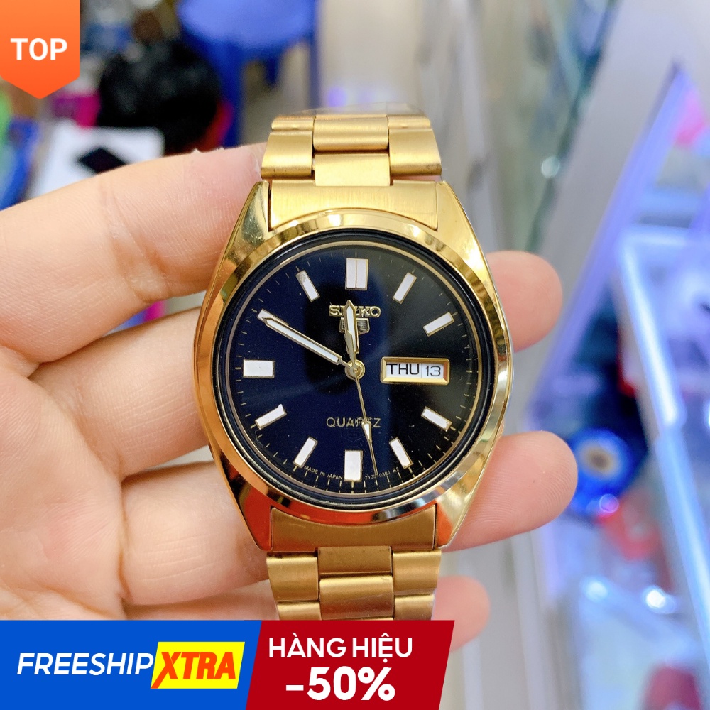 Đồng Hồ Nam SEIKO Lịch Lãm Bảo Hành 3 Năm Chống Nước Tốt - Đồng Hồ Uy Tín