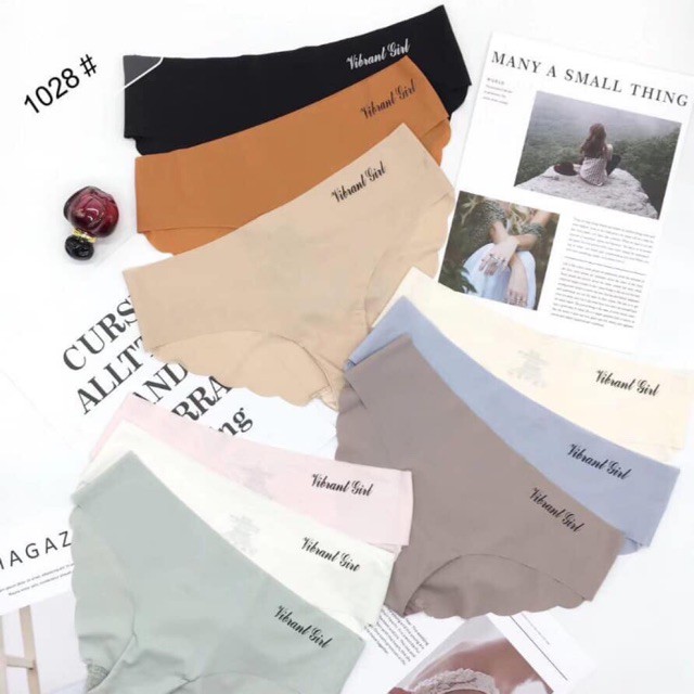 Quần Lót Đúc Chữ Viền Su Mã 1028 1 Hộp 10 Quần