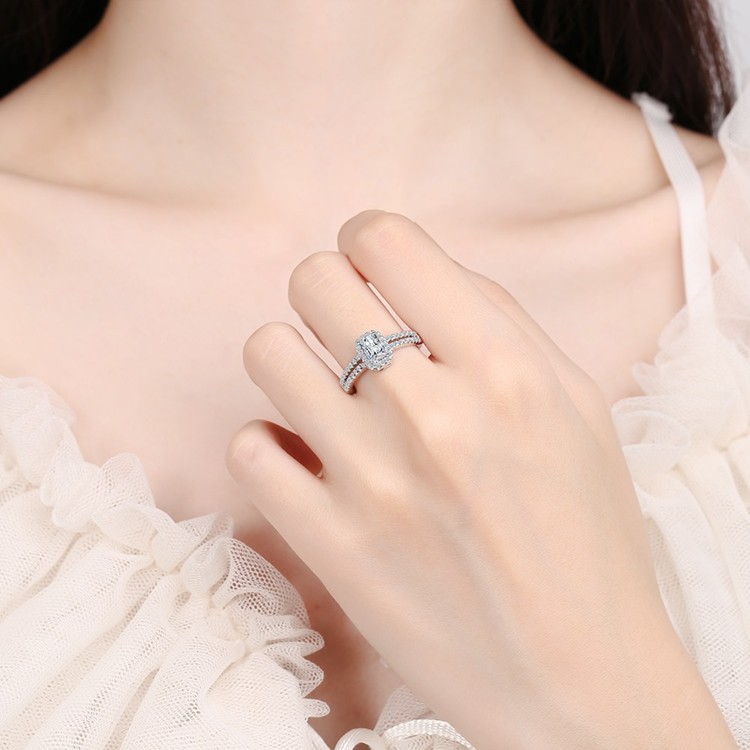 Nhẫn thời trang nữ style Hàn xinh xắn, bạc Ý S925 - N65