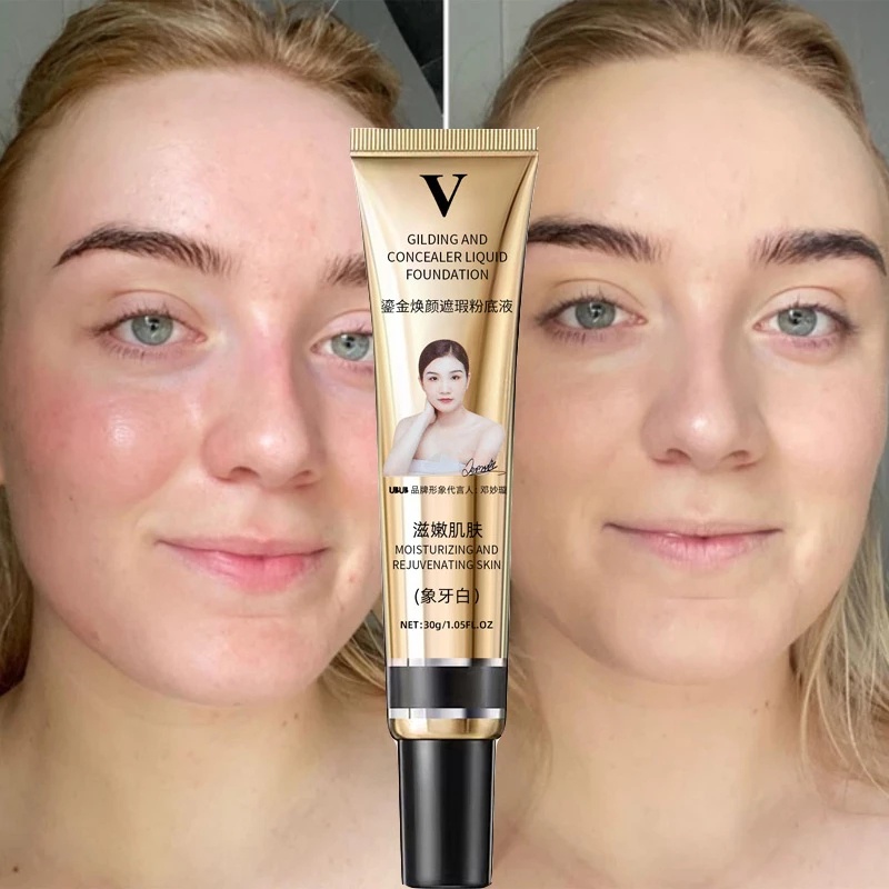 Kem Nền Dạng Lỏng Che Phủ Toàn Diện / Che Khuyết Điểm Kiềm Dầu Kháng Nước Lâu Trôi