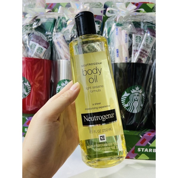 [BILL MỸ] DẦU DƯỠNG DA BODY OIL NEUTROGENA 250ML