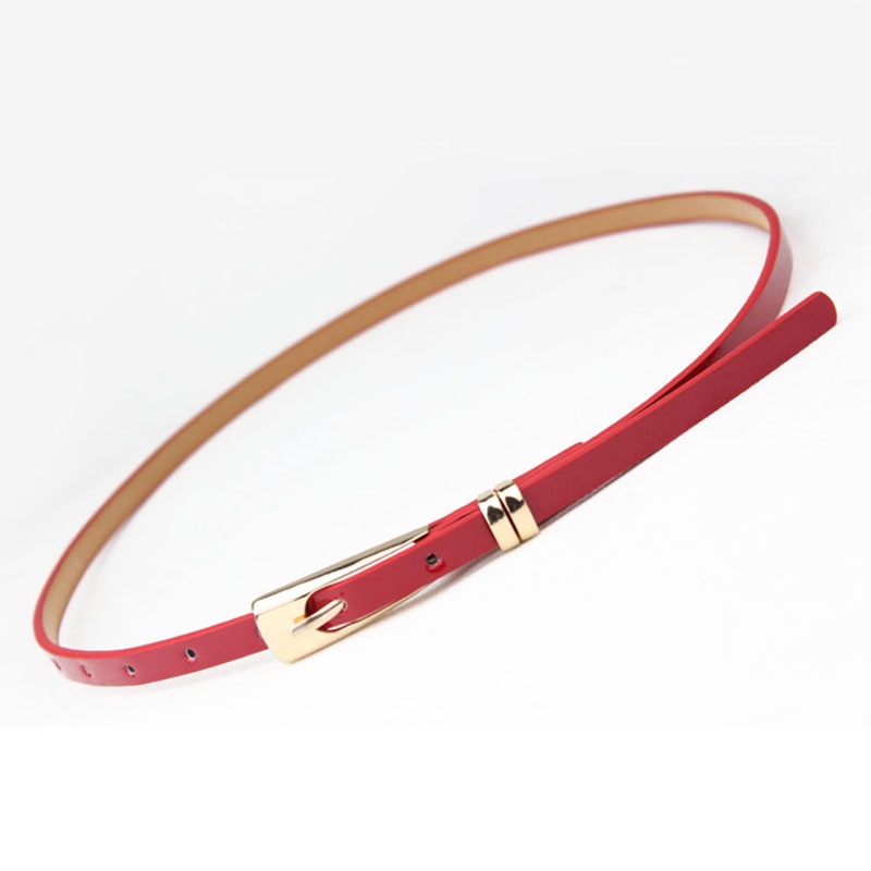 Thắt Lưng Da PU Màu Vàng Họa Tiết Da Báo Thời Trang Cho Nữ