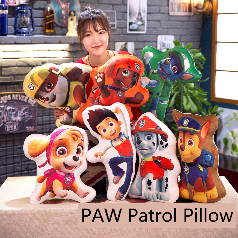 Gối Nhồi Bông In Hình Nhân Vật Hoạt Hình Paw Patrol