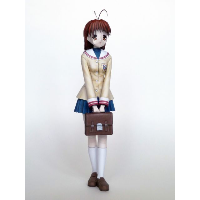 Mô hình giấy anime girl Furukawa Nagisa tỷ lệ 1:7