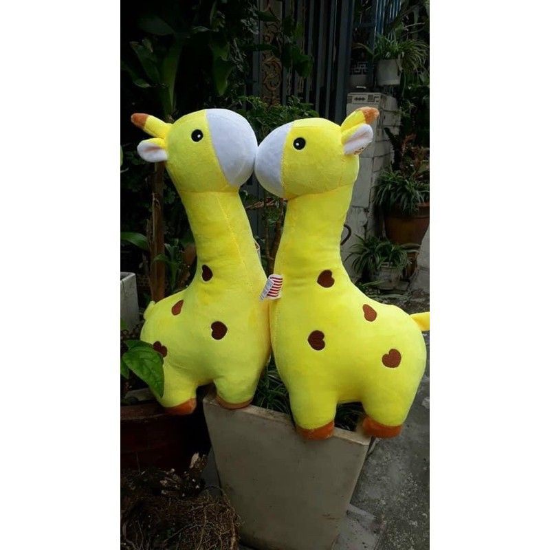 HƯƠU CAO CỔ NHỒI BÔNG CAO 50CM