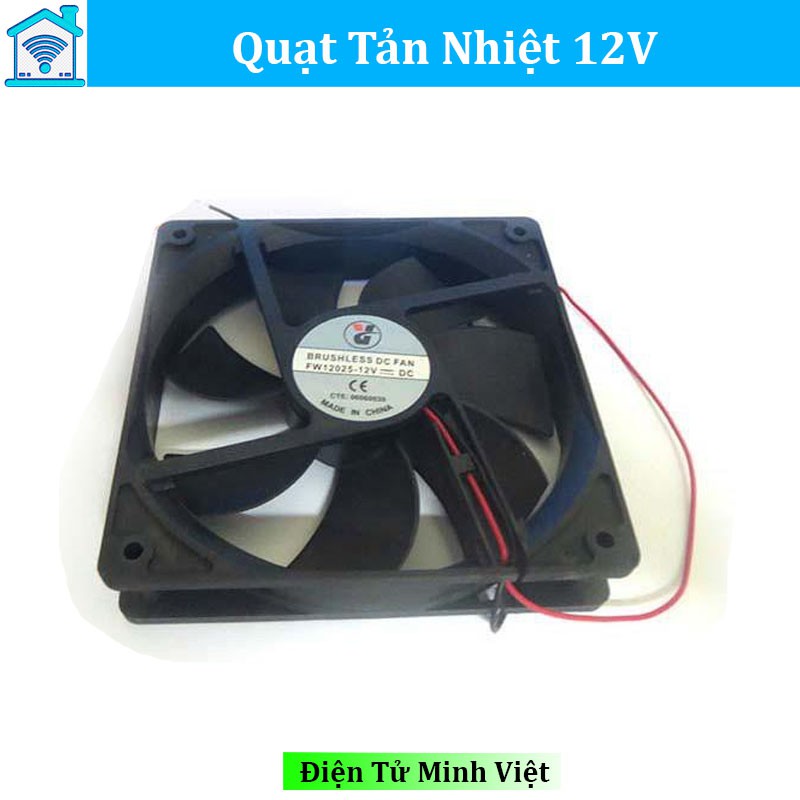 Quạt Tản Nhiệt 12VDC 12x12x2.5 cm