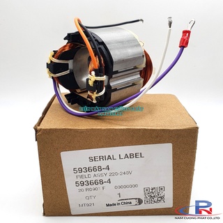 Stator máy chà nhám rung mt921 m9201 makita maktec 593668-4
