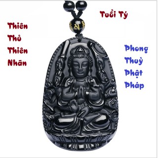 Phật Bản Mệnh - Thiên Thủ Thiên Nhãn Độ Mệnh Cho Tuổi Tý (màu đen)