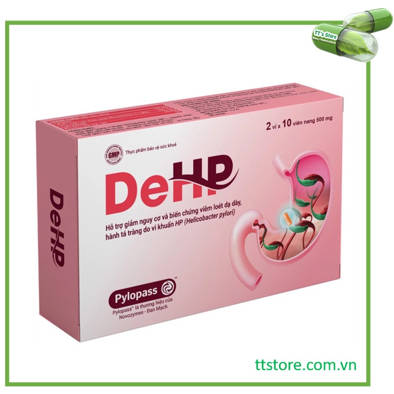 DeHP - Giảm vi khuẩn Hp, bảo vệ dạ dày [DE HP]