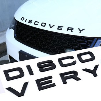Chữ Discovery 3D nổi màu Vàng, bạc, đen trang trí ô tô Khôi Nguyên Auto