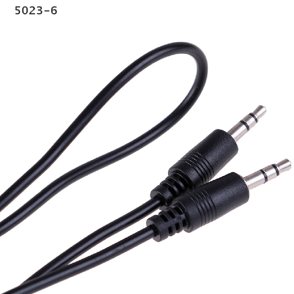 1m Dây Cáp Âm Thanh aux Giắc Cắm 3.5mm male Sang male Dài 1m 5023-6
