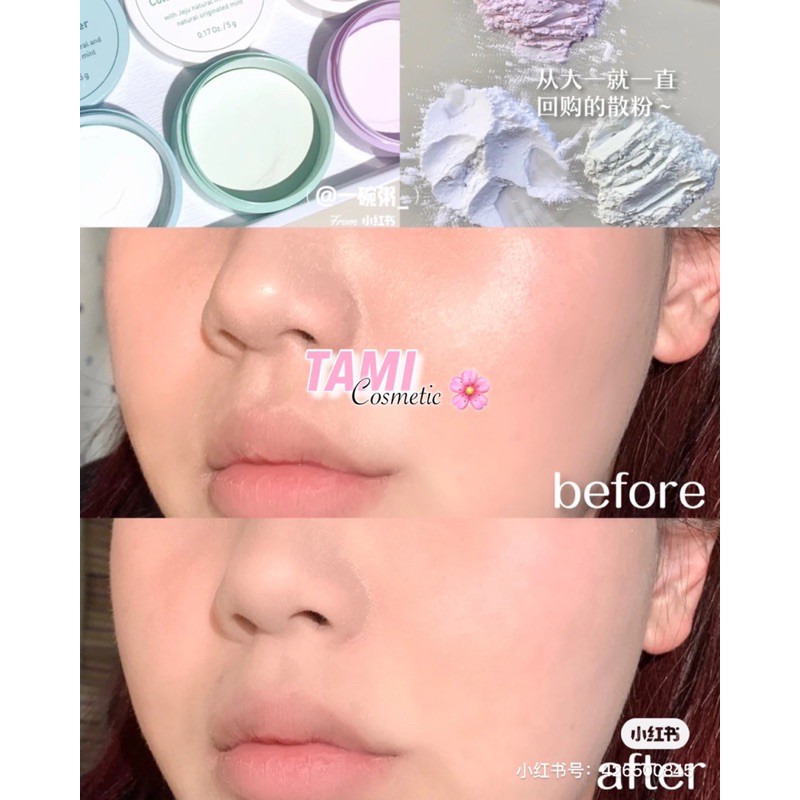 PHẤN PHỦ INNISFREE NO-SEBUM MINERAL COLOR POWDER