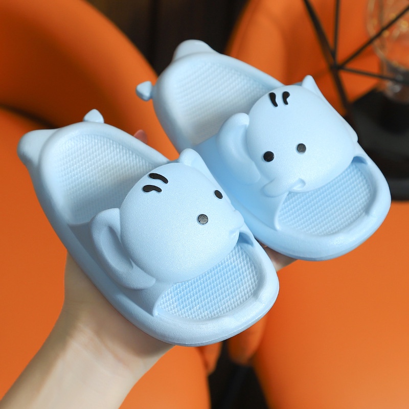 Dép lê hình voi cho bé, dép đi trong nhà chống trượt Elephant cho bé từ 1-5 tuổi Tula Store