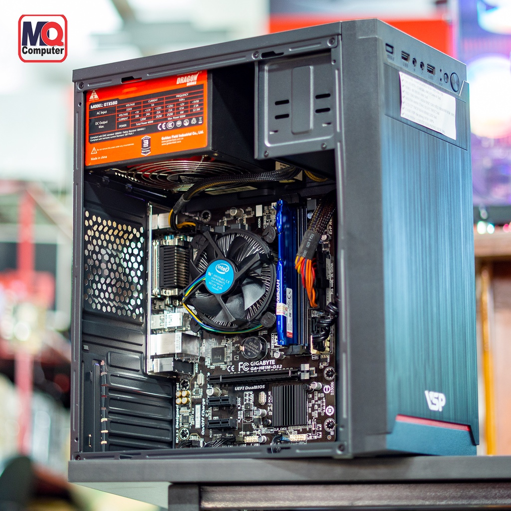 Bộ Máy Tính PC Văn Phòng, Học Online, Làm Việc Online H81 + I5 4th + Ram 8GB + SSD 120GB BẢO HÀNH 12 THÁNG