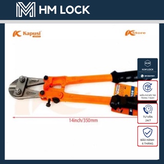 Kềm cộng lực cắt sắt kapusi 14" - thép cr-v siêu bén, không gỉ cao cấp - chuyên dùng cắt thép, sắt, dây