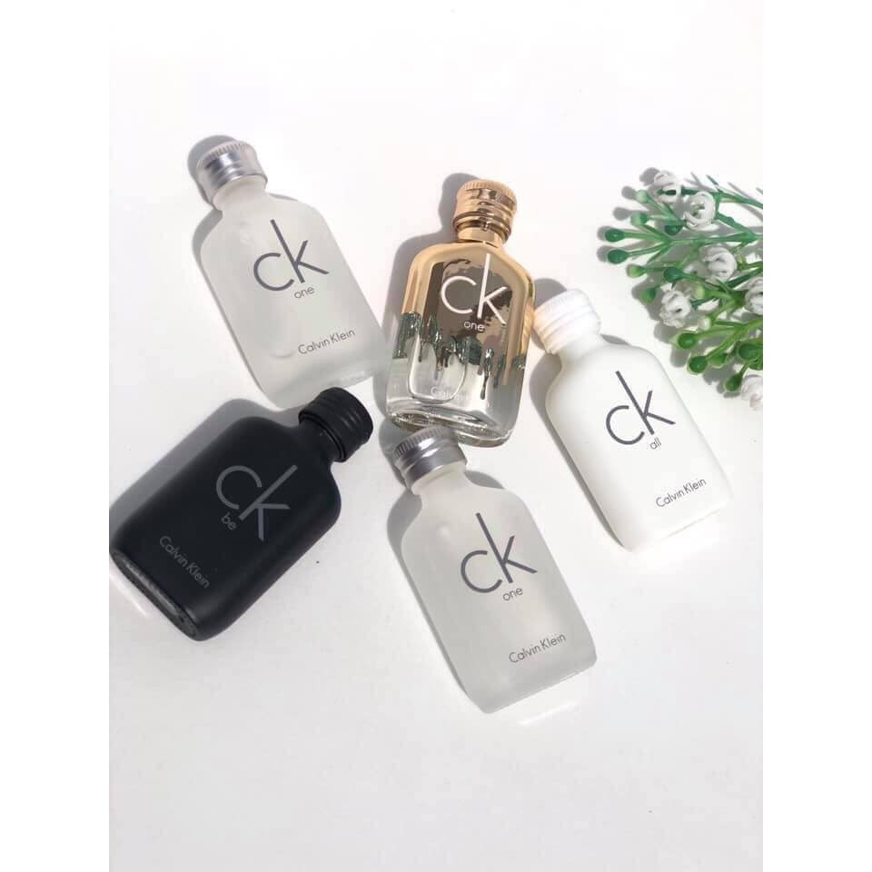 Set nước hoa CK mini 5 chai | Thế Giới Skin Care