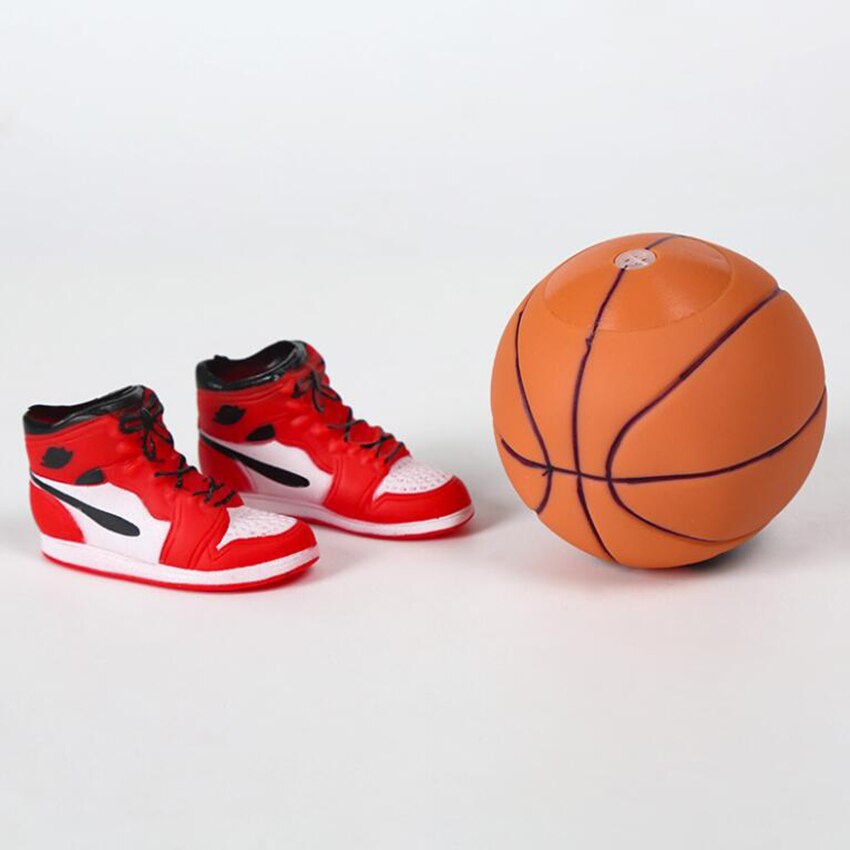 Que Cắm Trang Trí Bánh Kem Hình Cầu Thủ Bóng Rổ NBA