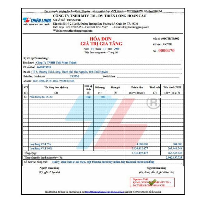 Phấn Không Bụi Thiên Long DC-008,10 Viên/ Hộp, Phấn Viết Nét Chữ Rõ Ràng, Êm Trơn, Bám Bảng Đều Và Không Tạo Bụi Phấn.