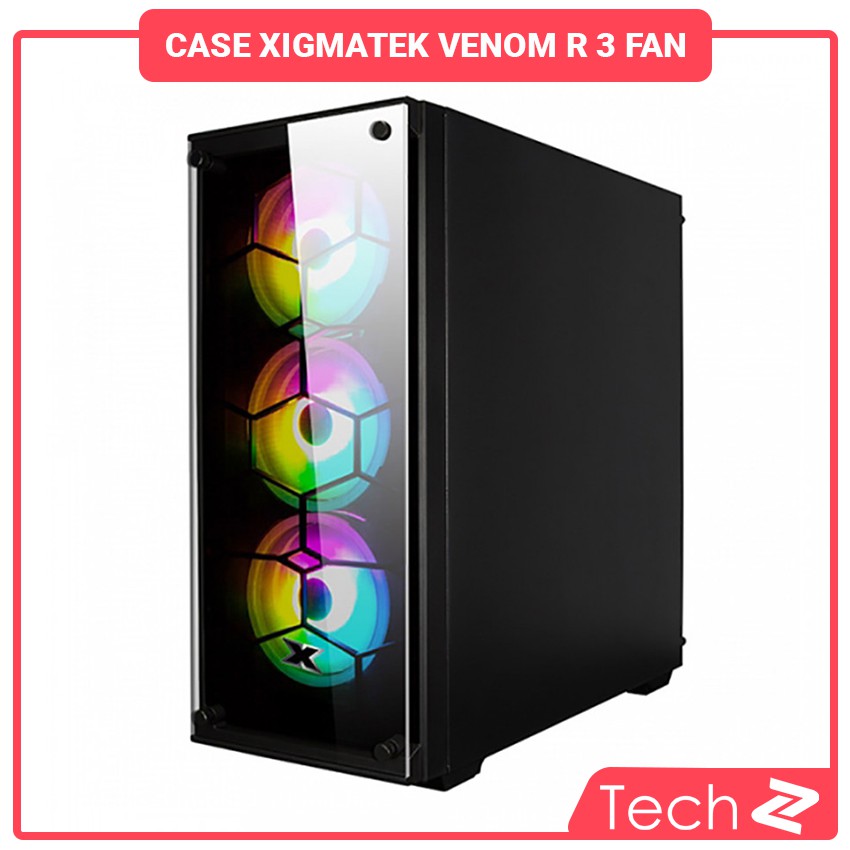 Vỏ case Xigmatek VENOM (E-ATX, ATX, Micro-ATX, ITX)