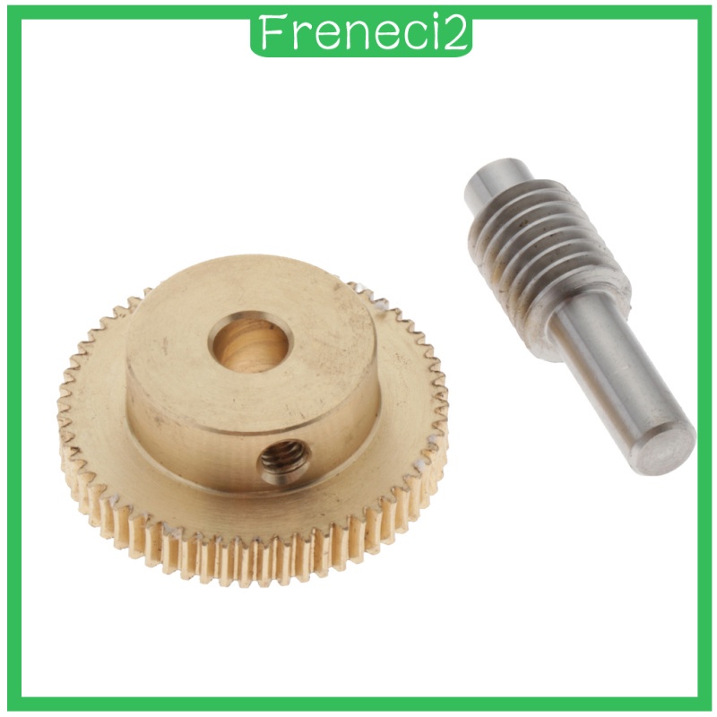 Bộ 2 Mô Đun 0.5 Và 60 Răng Bánh Răng Cưa Bằng Đồng Thau Chất Lượng Cao