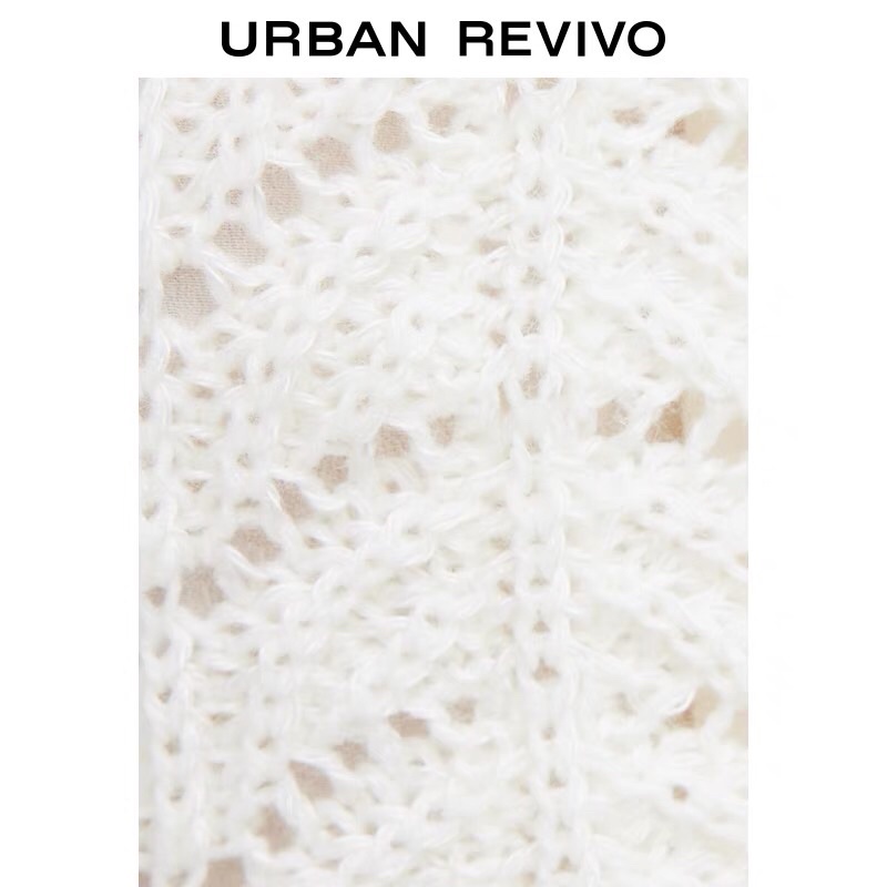Áo sơ mi phối len Urban Revivo
