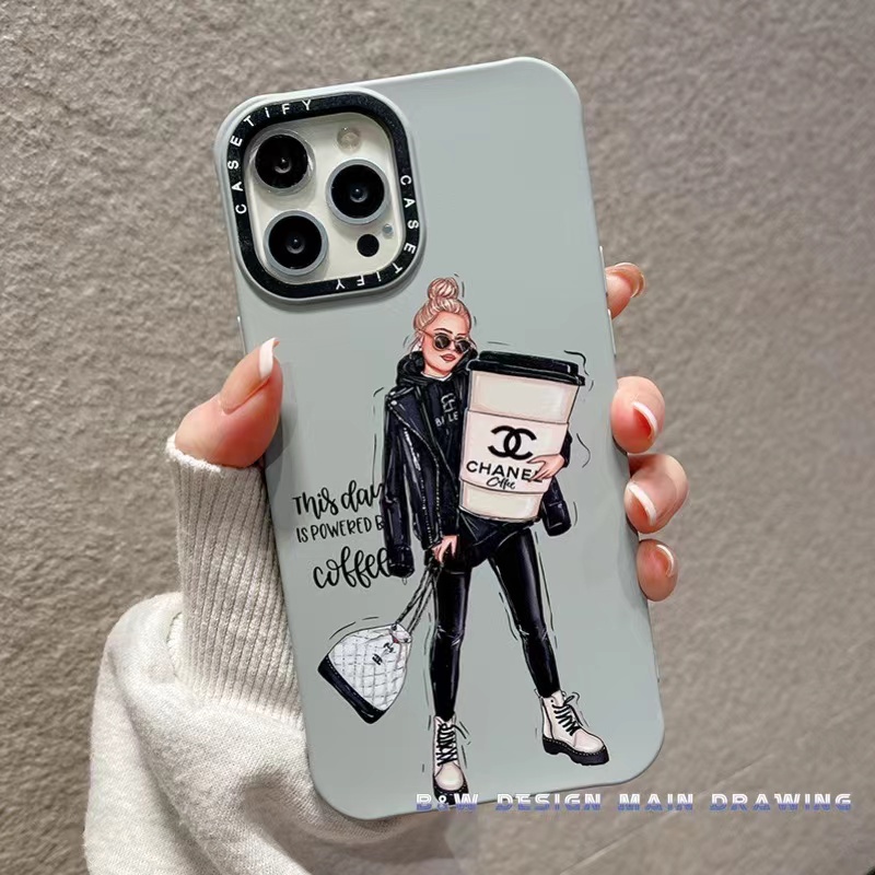Ốp Điện Thoại Silicon Mềm Chống Sốc In Hình Nhãn Thời Trang Cho iPhone 13 12 11 Pro MAX XR IX XS MAX 7 8 Plus