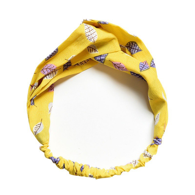 Băng đô vải cotton họa tiết hoạt hình cho bé