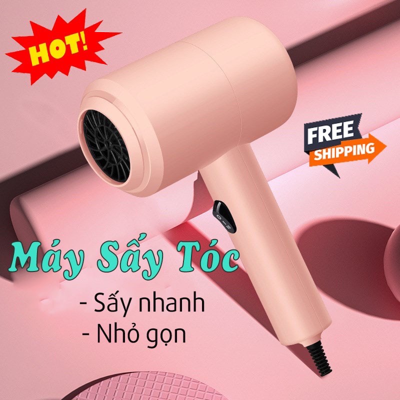 Máy Sây Tóc , Máy Sấy Tóc Mini Tạo Kiểu Công Suất Lớn HAIR DRYER