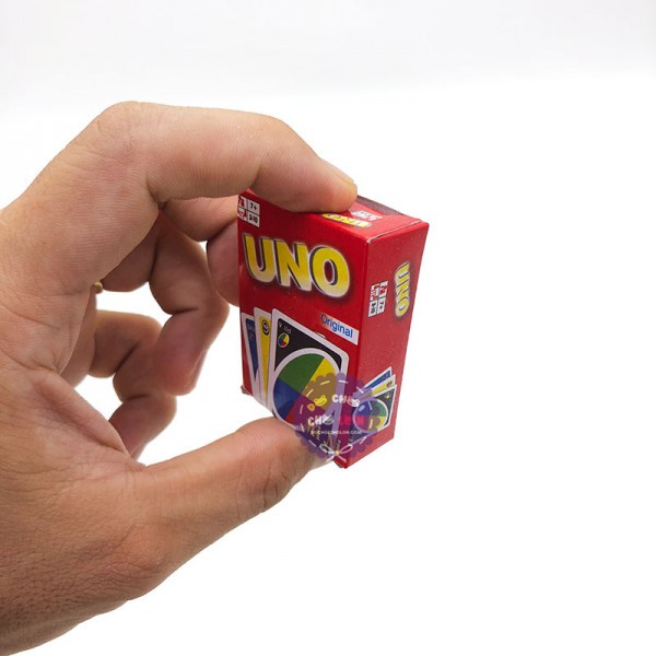 1 Bộ Uno MiNi dễ thương - kích thước 5.5 x 4cm