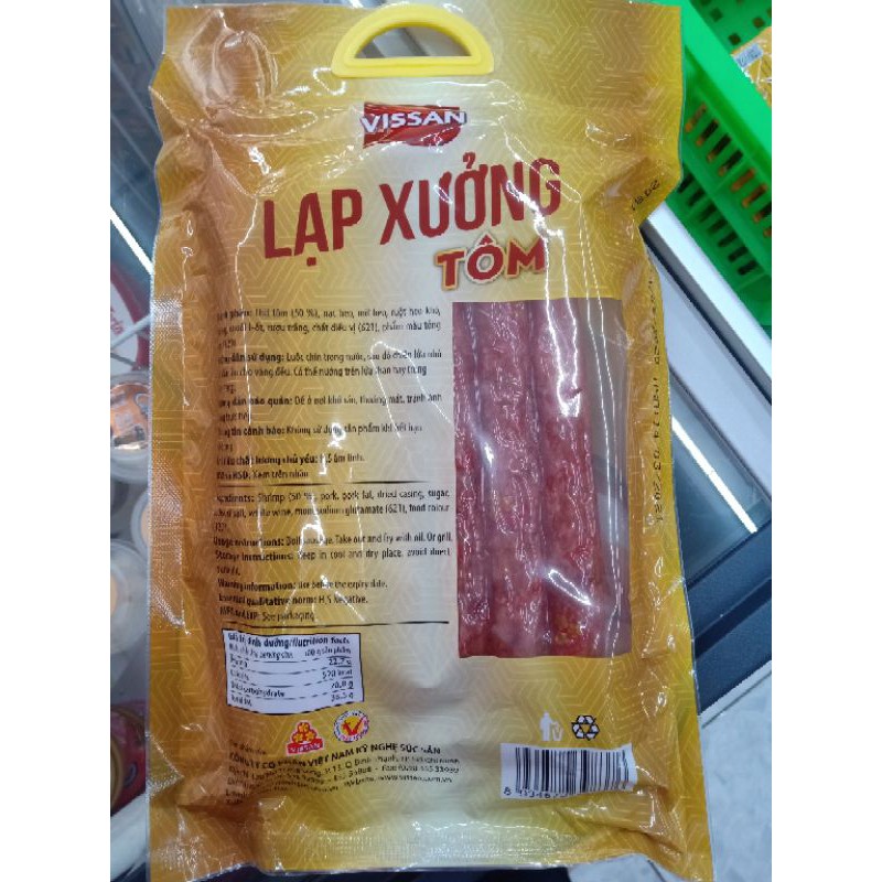 LẠP XƯỞNG TÔM VISSAN GÓI 500G