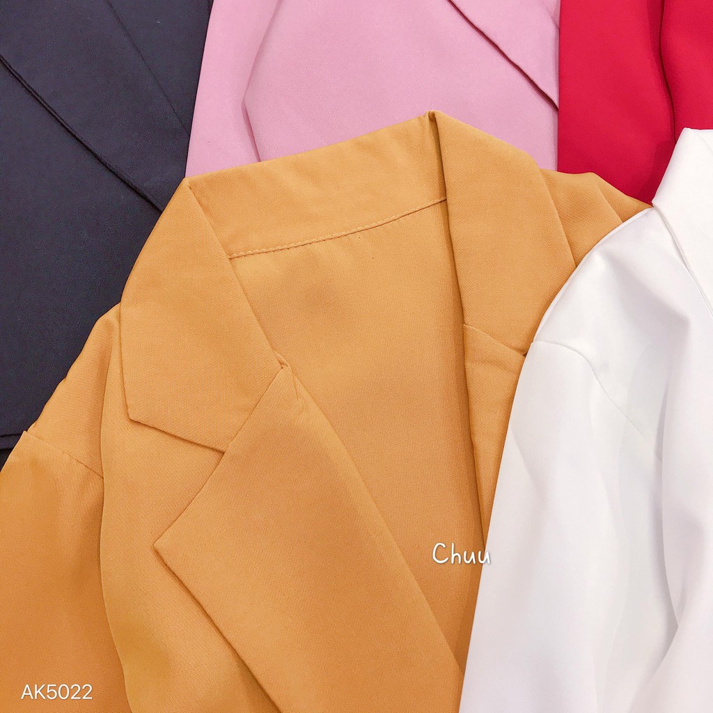 [Mã FASHION10KP giảm 10K đơn 50K] Áo Vest Nữ Công Sở Trơn CHUU AK5022 | BigBuy360 - bigbuy360.vn