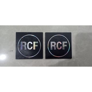 Tem Dán Thùng Loa RCF ( Trắng 1 bộ 25k)