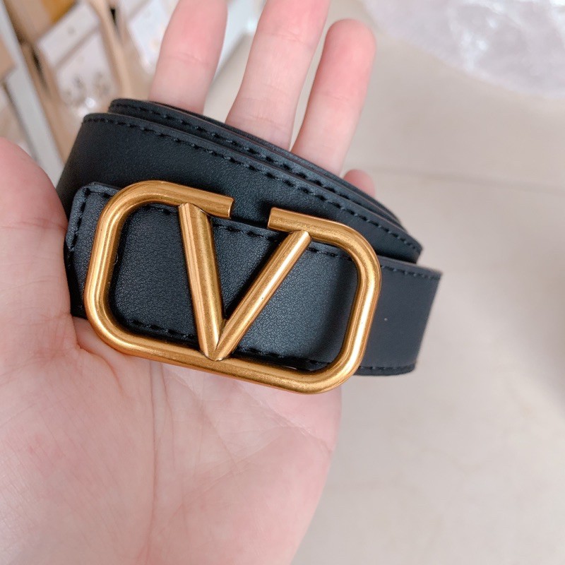 Dây thắt lưng bản 2,5 mặt V