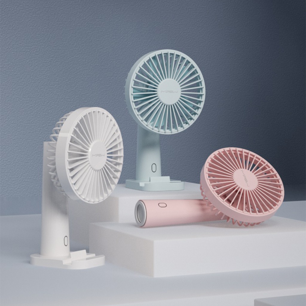 [Hàng Chính Hãng MỸ] Quạt Thông Minh Cầm Tay Nhỏ Gọn MIPOW Flip Adjust Mini Fan Nhiều Cấp Độ Làm Mát– VT MART