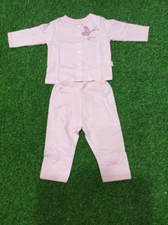Bộ sơ sinh lullaby cúc giữa