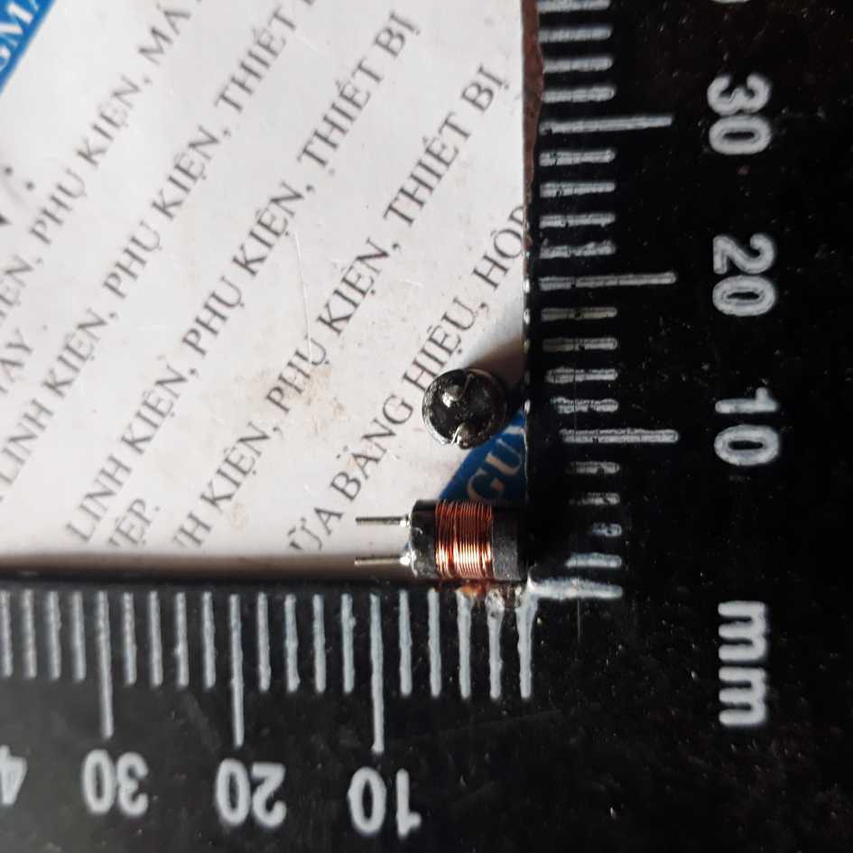 20 cái cuộn cảm cuộn dây dip chân cắm 2.54 5*7mm 470uH (gói 20 con) kde2280